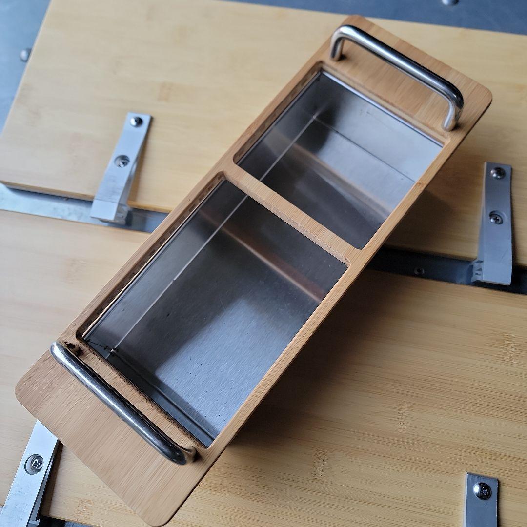 m*u様  peak　ロング　 竹　2枚セット　スパイスボックス