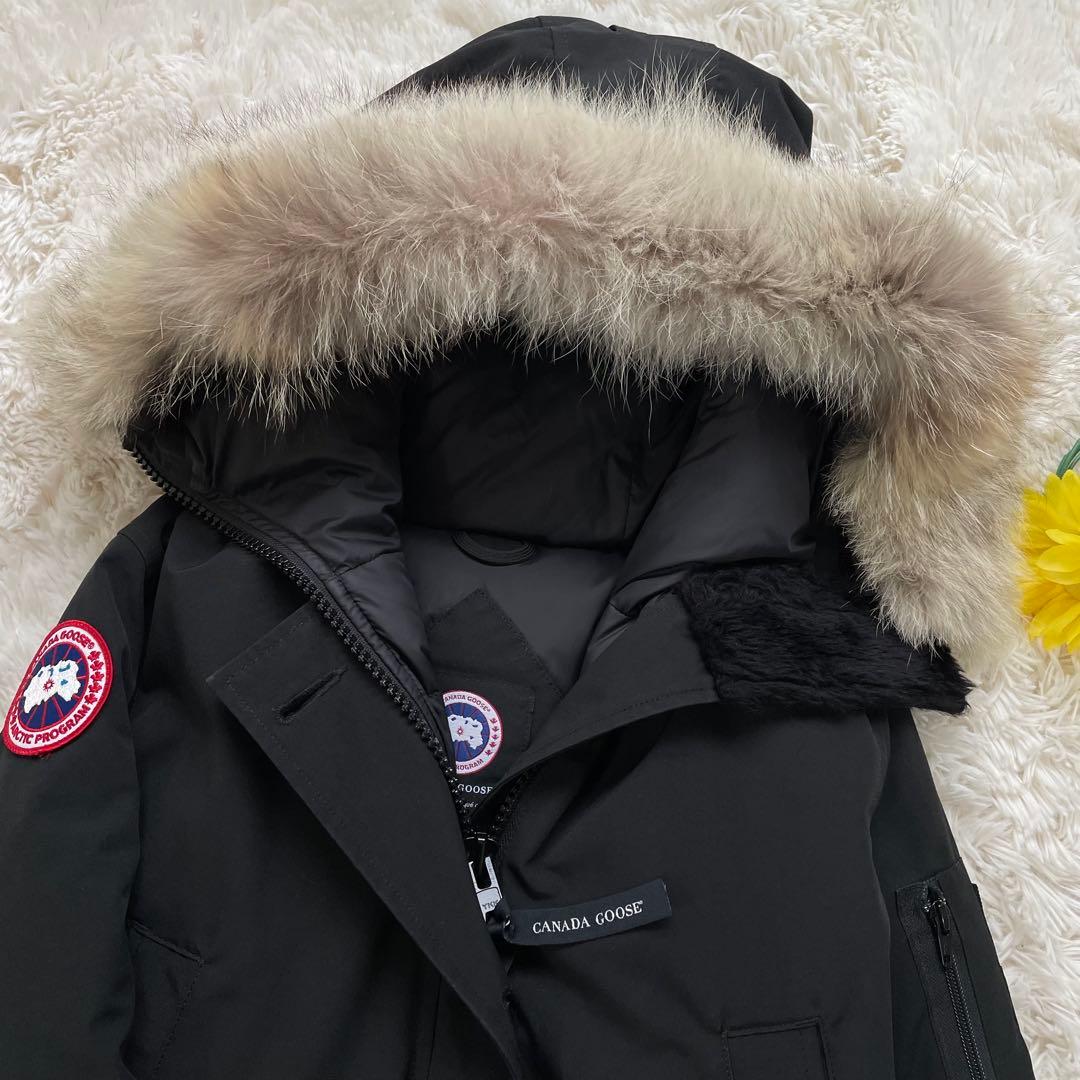 日本限定モデル カナダグースラブラドールボンバー コヨーテファー ブラック