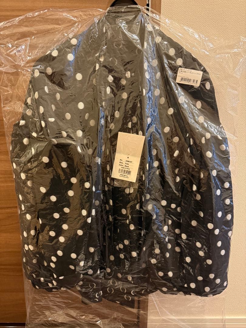 L'AUBE BLANC/ローブブラン　シアーポルカドットブラウス