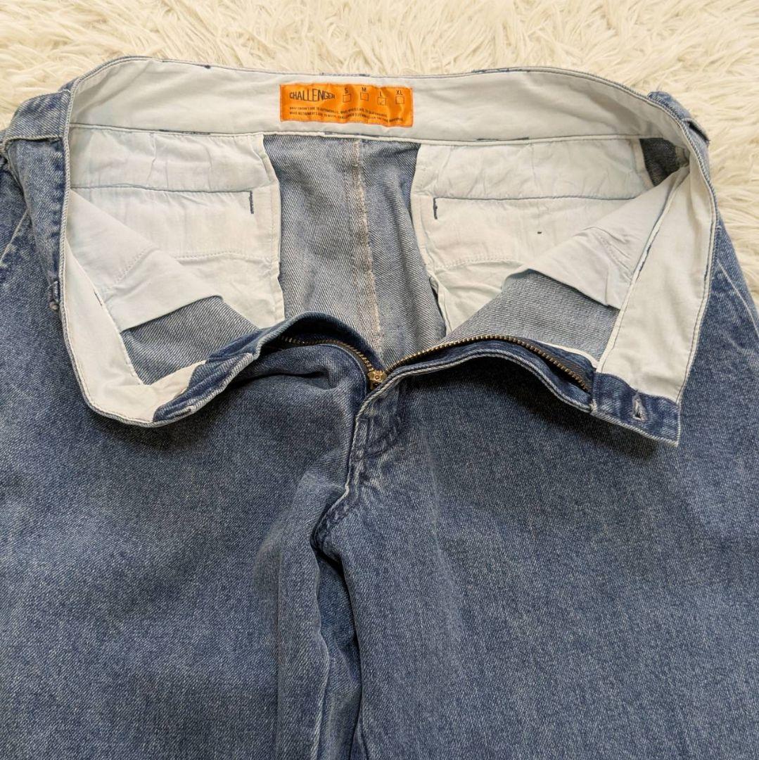 ✨美品✨ CHALLENGER デニムトラウザース パンツ ウォッシュ加工 L