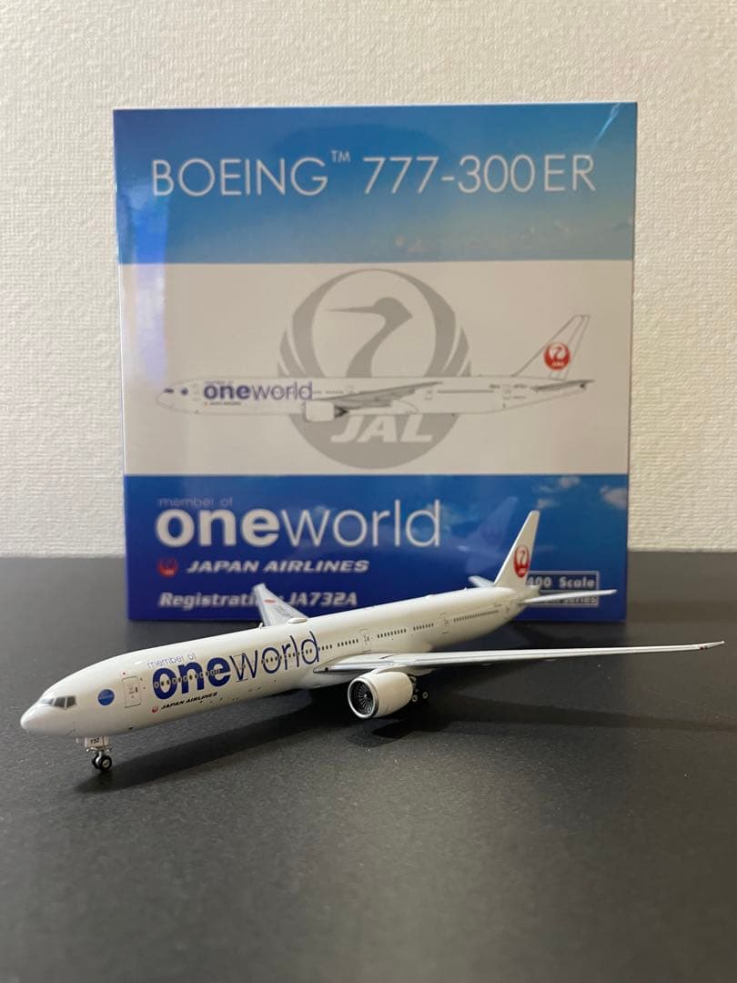 JAL B777-300ER oneworld塗装 フェニックス1/400