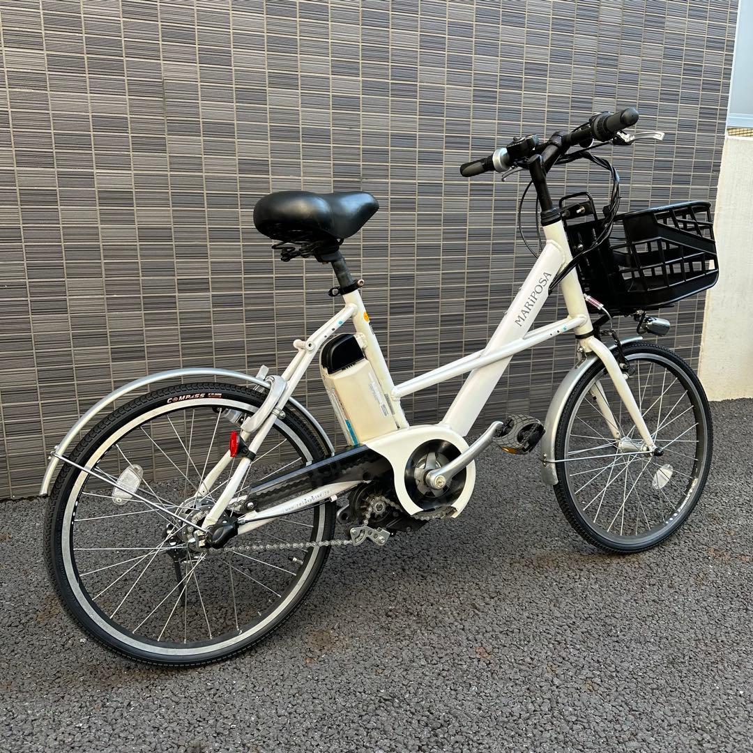 miyamasaブリヂストン電動自転車　マリポーサ　20インチ　パール
