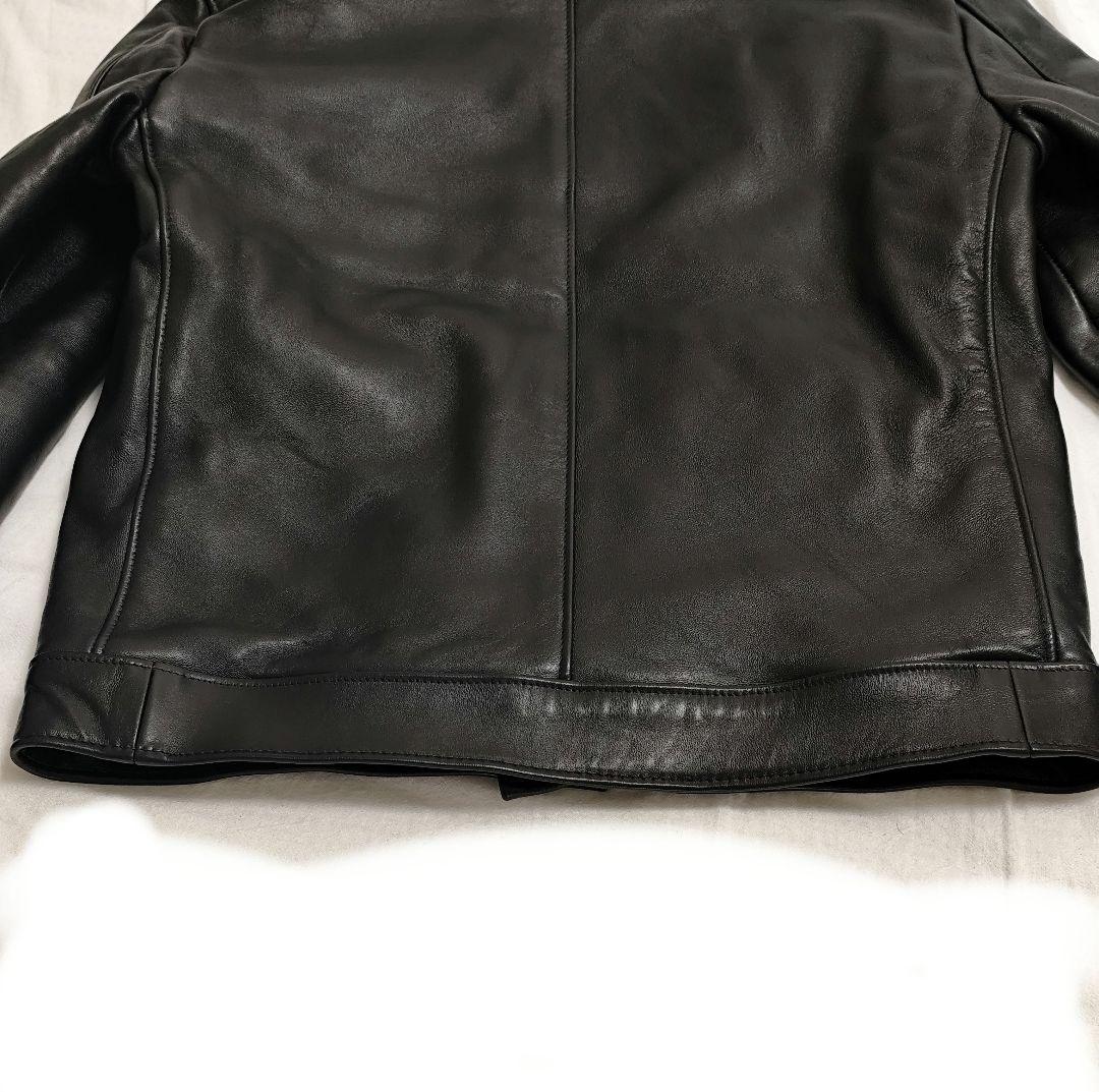 SCHOTT 219US ランチジャケット 38 レザー ボア付 美品