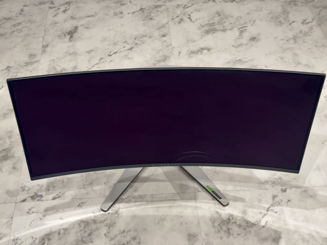 Dell AW3423DW 有機ELモニター 保証期限内　画面キズあり箱なし