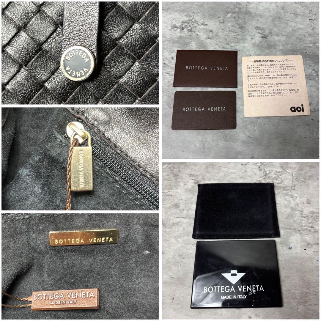美品✨ BOTTEGA VENETA トートバッグ イントレチャート 黒