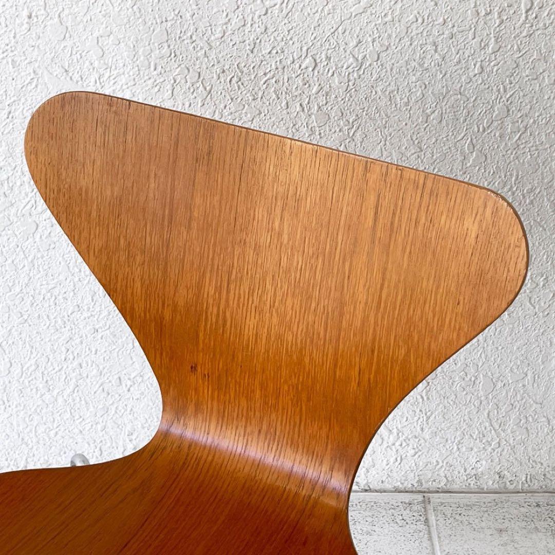 フリッツハンセン セブンチェア 希少 チーク材 アルネ•ヤコブセン ビンテージ