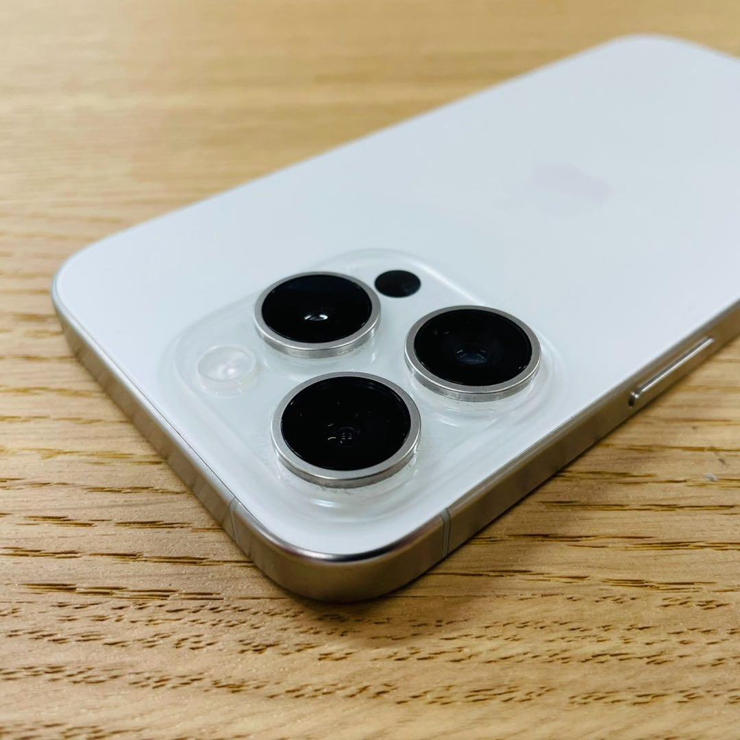 iPhone15 Pro 128GB MTU83J/A 箱有 ストア購入 WW7