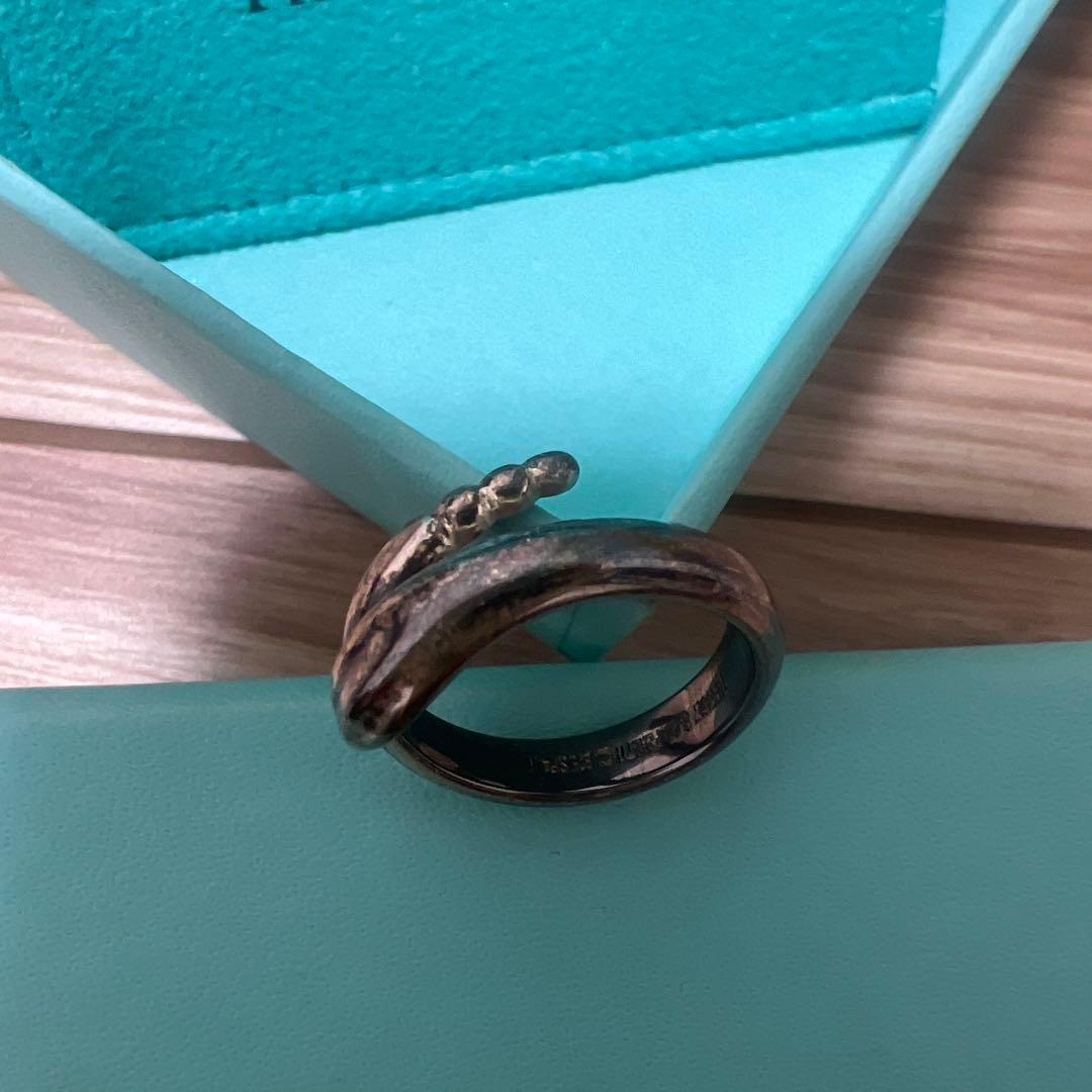 Tiffany & Co. シルバーリング　スネークリング