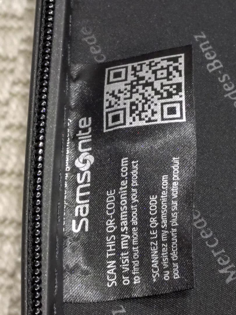 【新品】75L メルセデス・ベンツ サムソナイト　スーツケース ヨーロッパ製