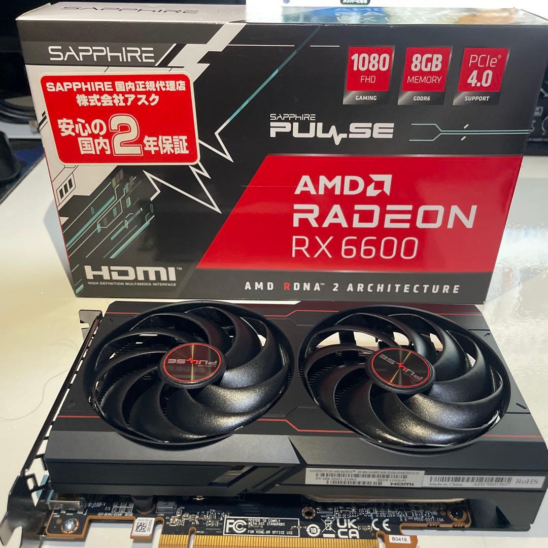 Sapphire Redeon RX6600グラフィックボード