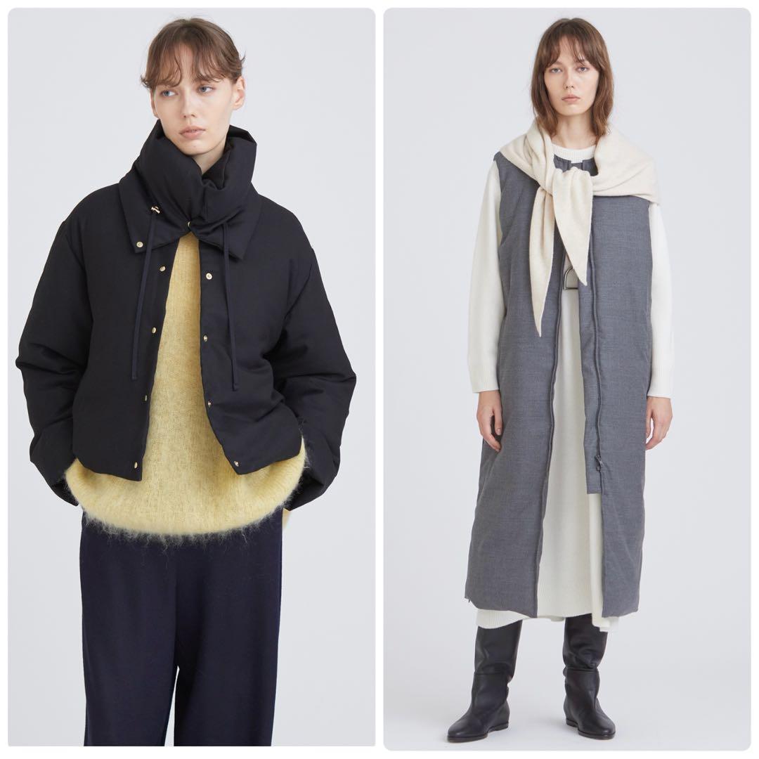 新品タグ付き✨️￥8.2万　23AW　ハウスオブロータス　スリーピースダウンコート