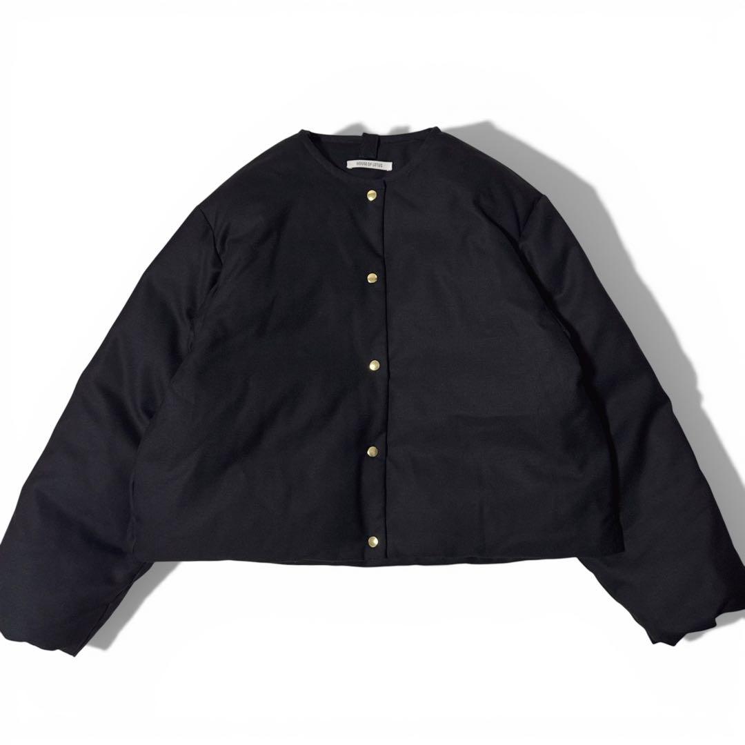 新品タグ付き✨️￥8.2万　23AW　ハウスオブロータス　スリーピースダウンコート