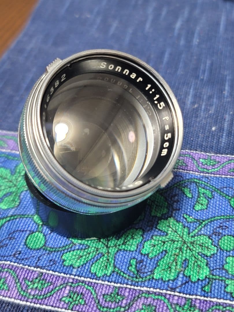 戦前の誘惑Sonnar 1:1.5 f=50cm 単焦点レンズ　1,937年製造