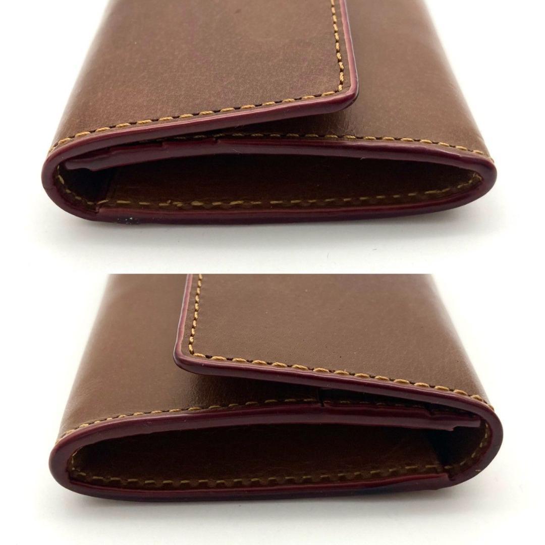 コーチ 小銭入れ ケース 本革 ブラウン 高級モデル 未使用 70630