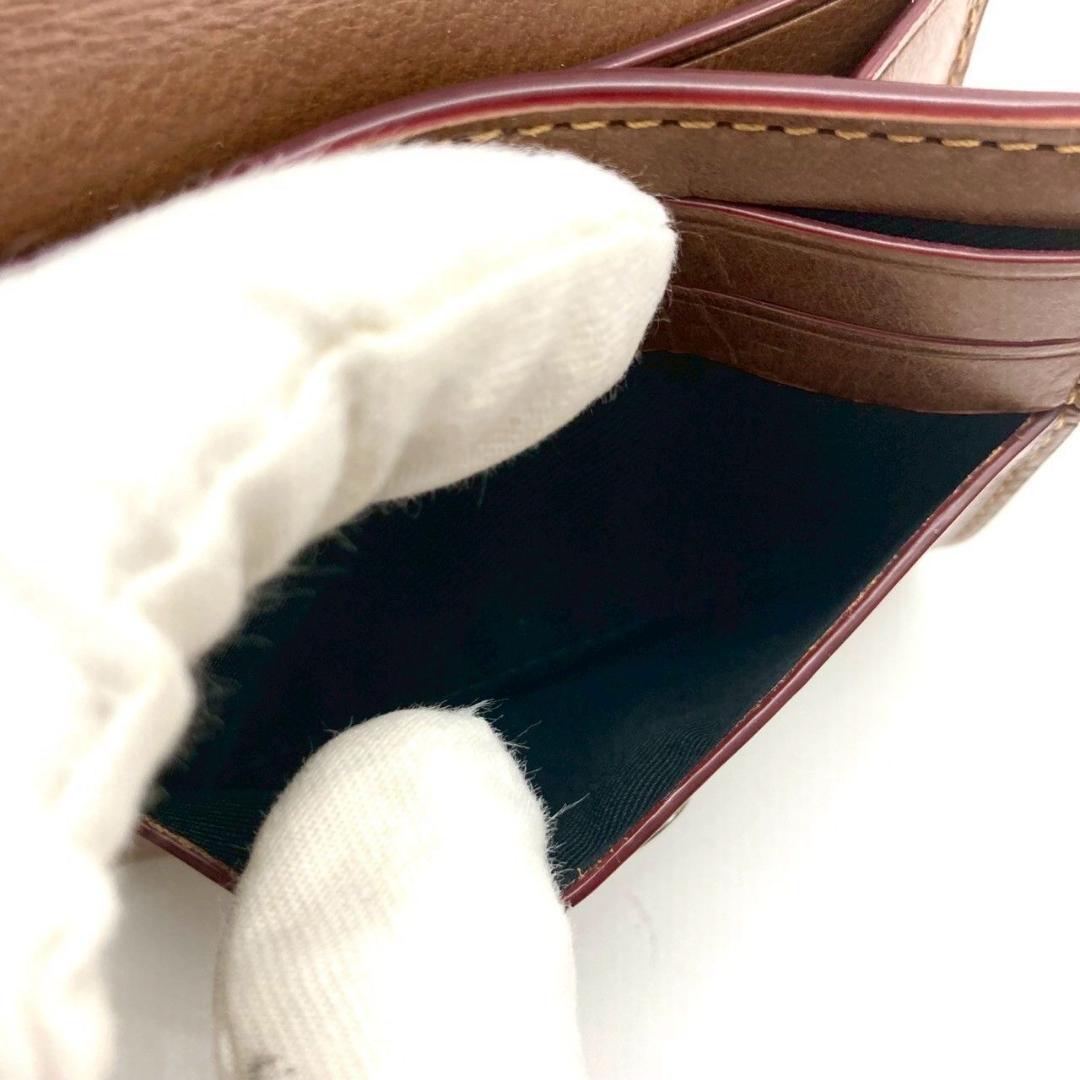 コーチ 小銭入れ ケース 本革 ブラウン 高級モデル 未使用 70630