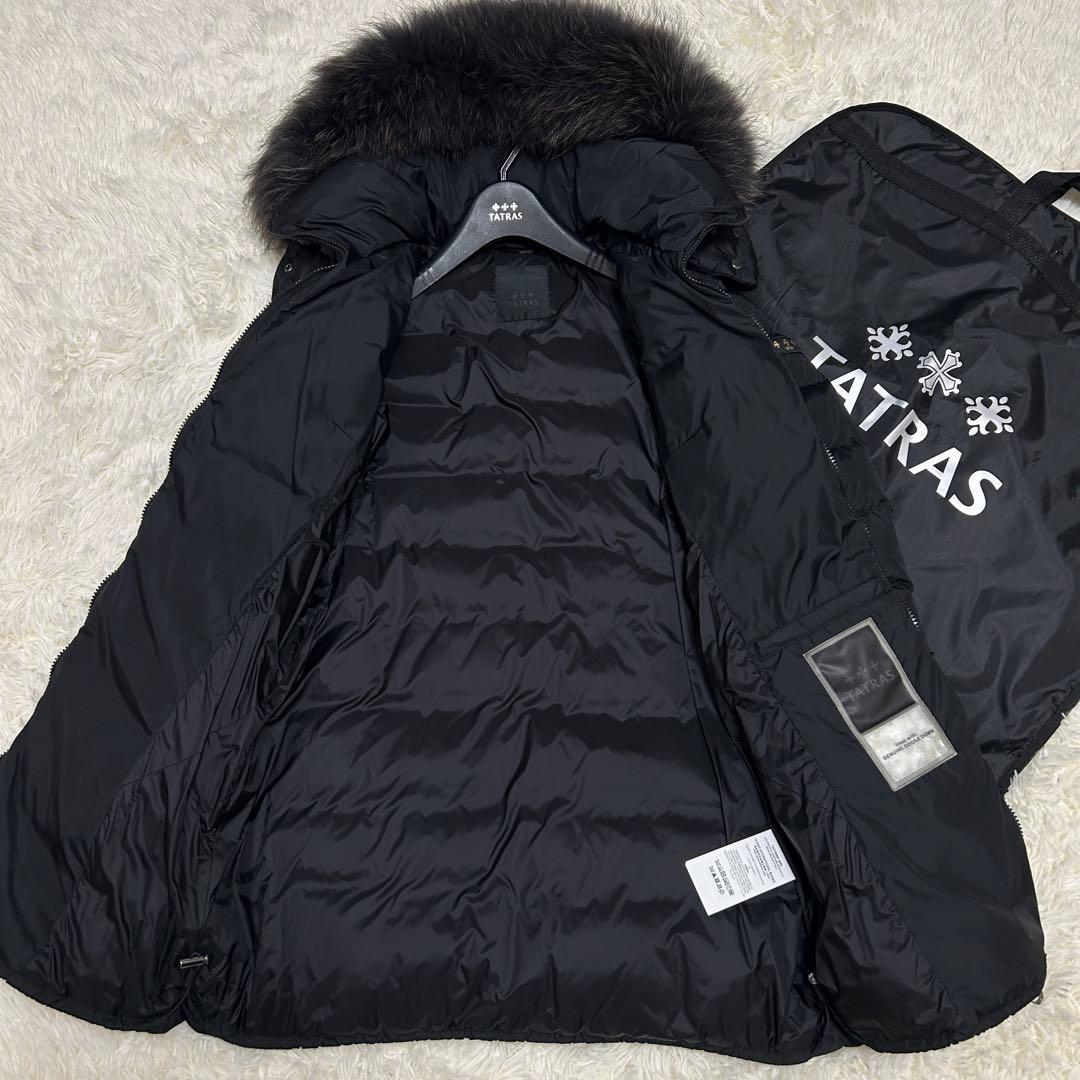 【未使用級】21AW タトラス SARMA ダウンコート ブラック 02 M
