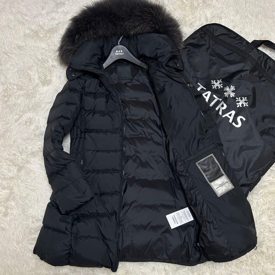 【未使用級】21AW タトラス SARMA ダウンコート ブラック 02 M