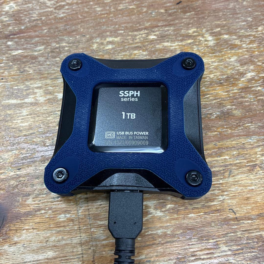 SSPHシリーズ 外付けSSD 1TB USB 3.0