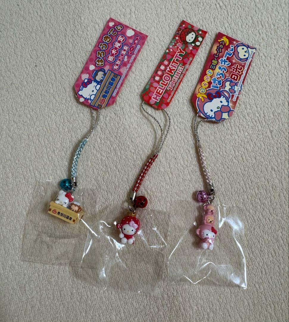 【未使用＊レア】　ご当地キティ　根付け　地域限定　まとめ売り　19個