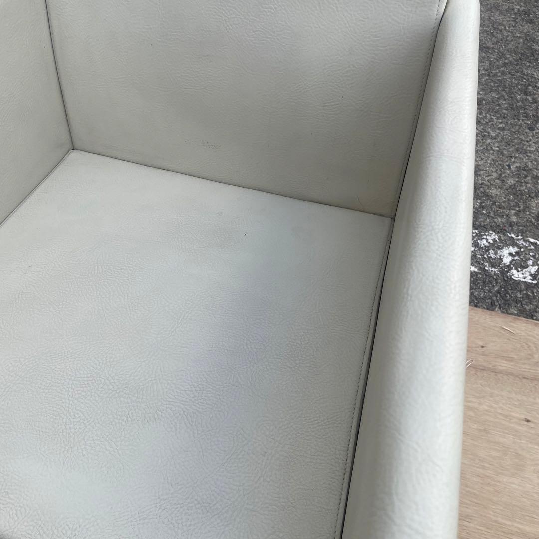 alflex チェア　アルフレックス　2脚　ホワイト