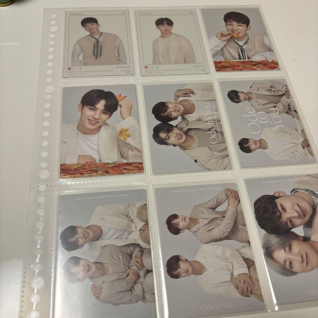 セブチ ode to you トレカセット ウォヌ ミンギュ