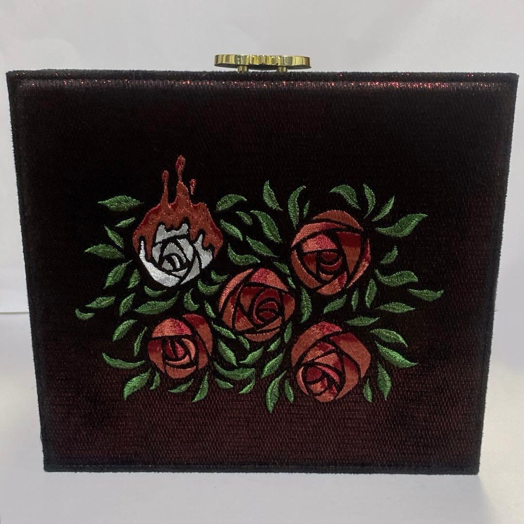 ディズニー Disney フランフラン コスメボックス ベロア調 ハートの女王