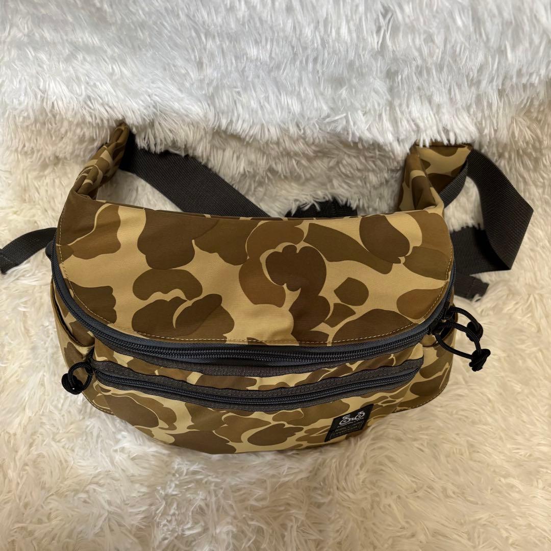 美品❣️ 木梨サイクル　ポーター　PORTERコラボ　ボディバッグ　迷彩