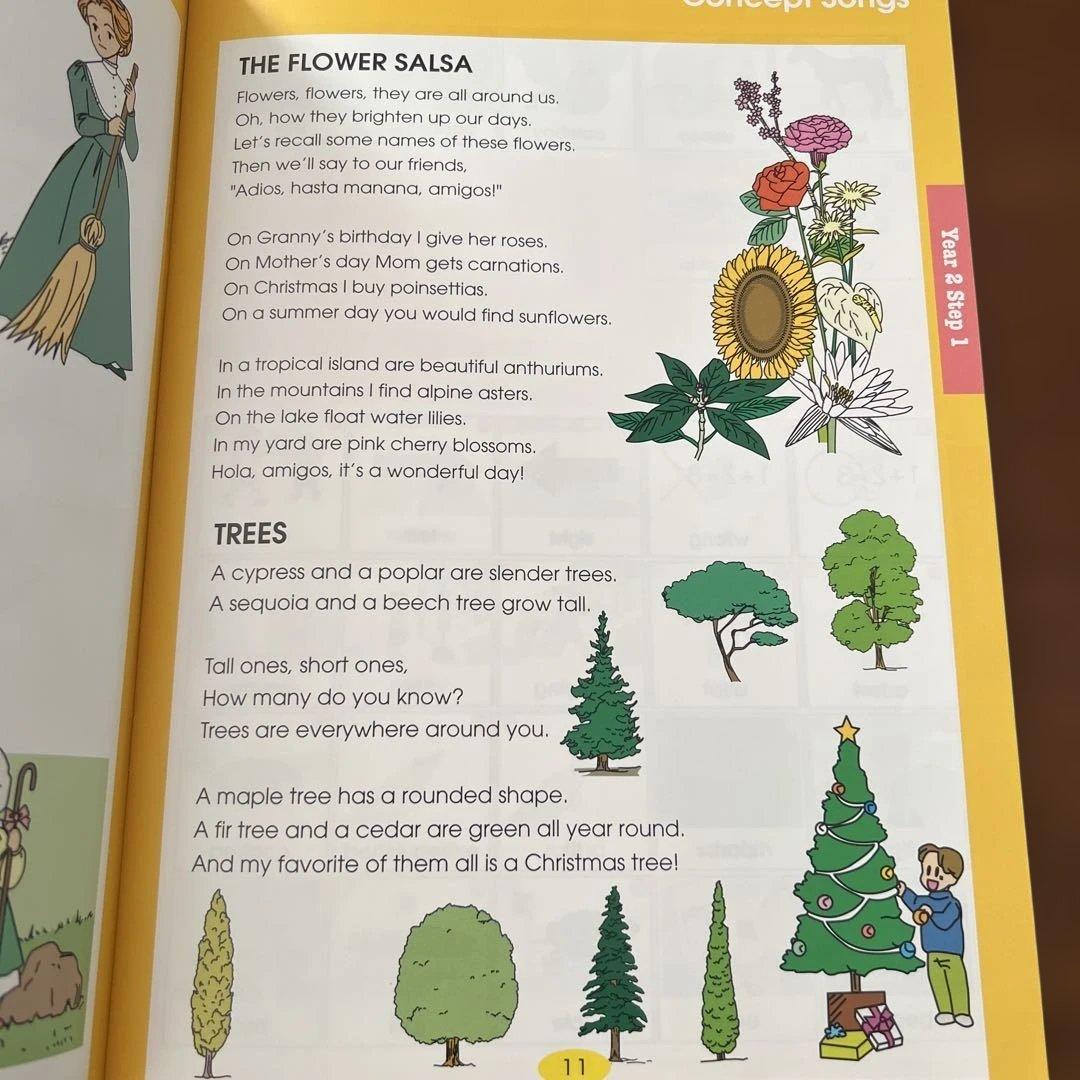 LITTLE BILINGUAL YEAR2教材セット しちだ 英語