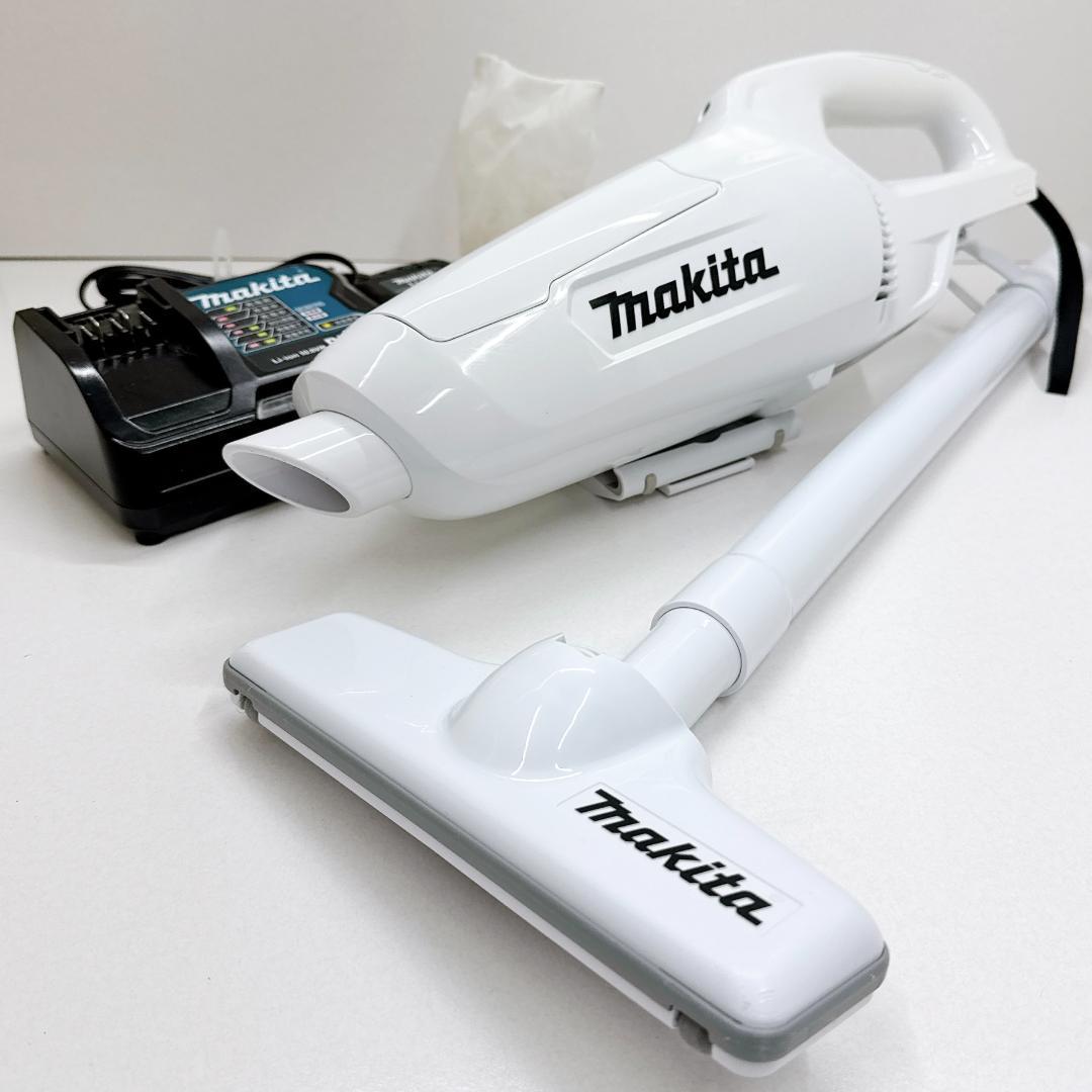 【美品】Makita 掃除機 マキタ CL107FD 本体 ホワイト 白