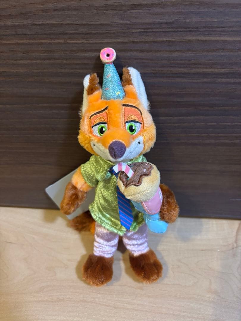 ズートピア ぬいぐるみ キーホルダー・キーチェーン 10TH ニック ジュディ