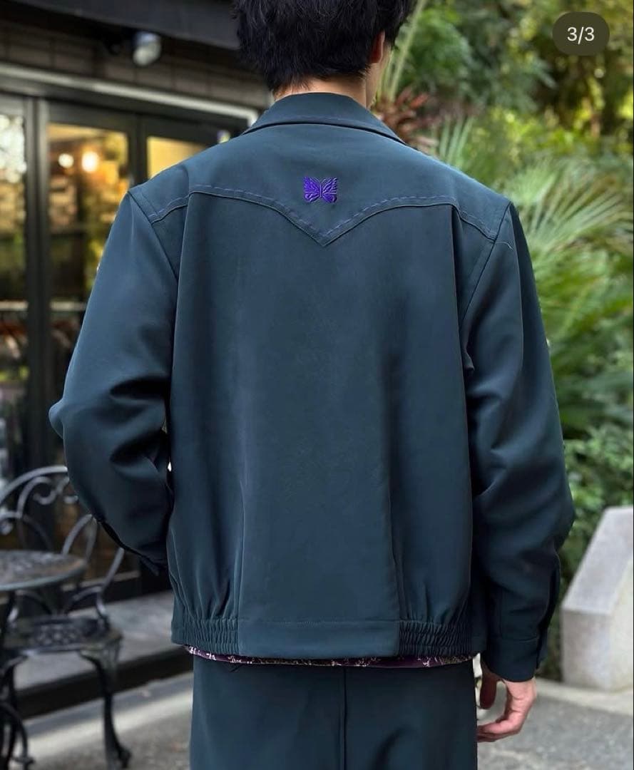 NEEDLES ウエスタンスポーツジャケット M Green