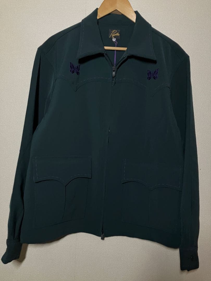 NEEDLES ウエスタンスポーツジャケット M Green