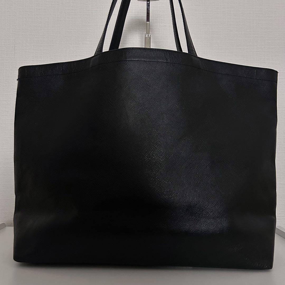 【即日発送】comme des garcons トートバッグ レザー ブラック