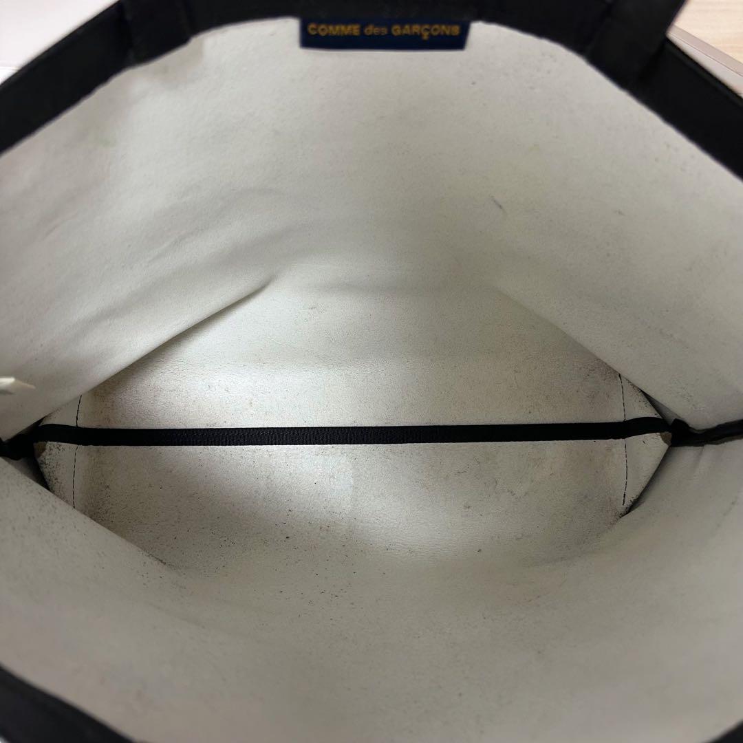 【即日発送】comme des garcons トートバッグ レザー ブラック