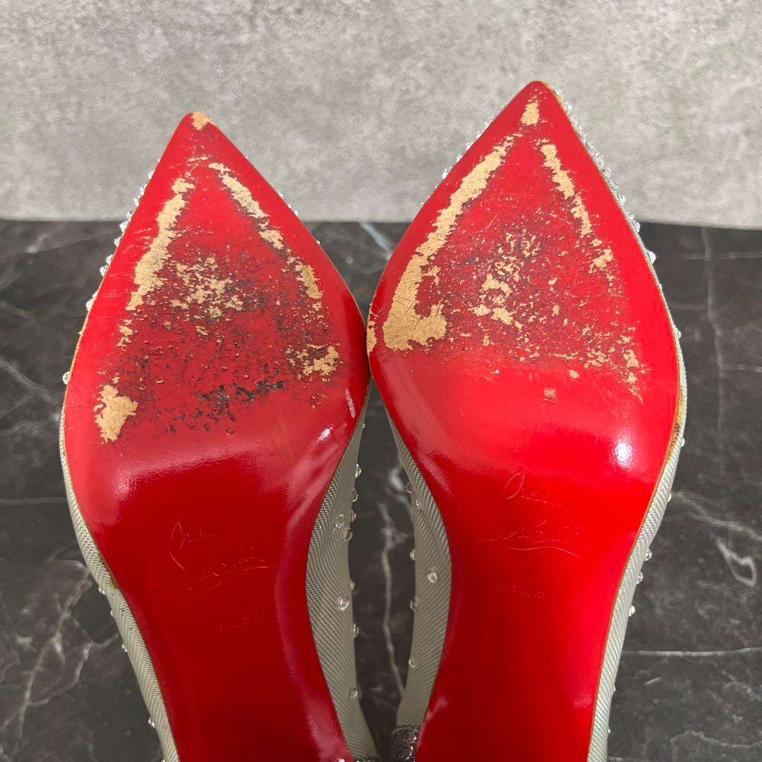 クリスチャンルブタン Follies Strass 100ハイヒール パンプス