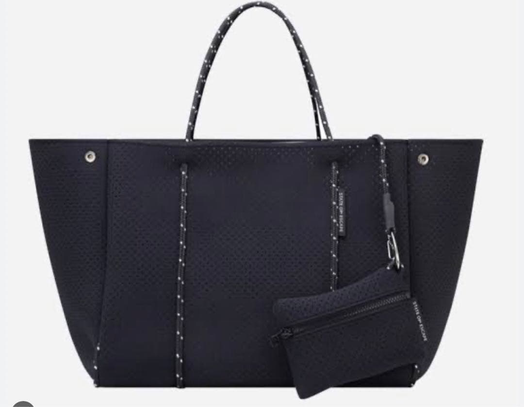 ☆美品☆State of Escapeトートバック　ブラック