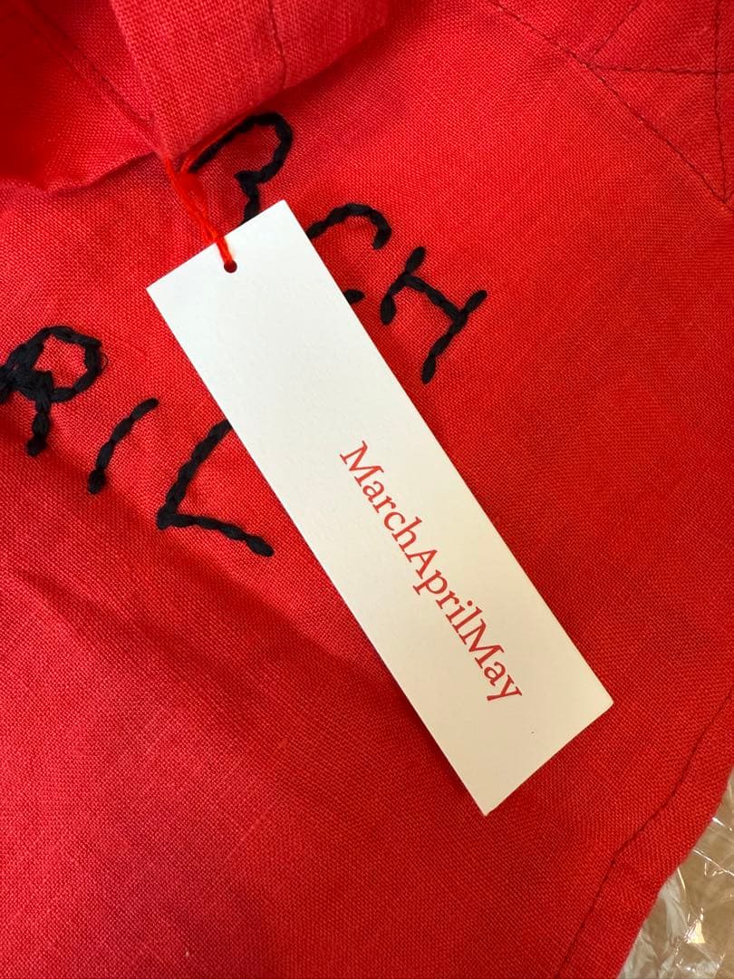 MarchAprilMay 赤 エコバッグ