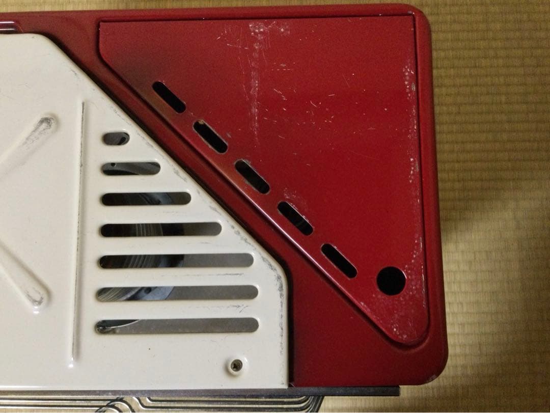 昭和レトロ TOSHIBA 石油ストーブ ハイピシャッター レッド L273