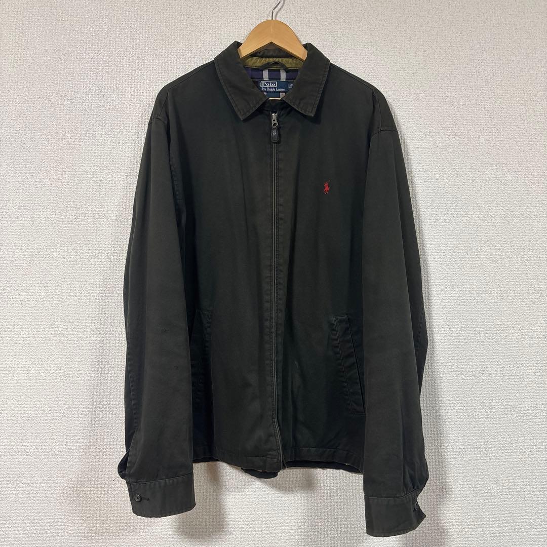 90s Polo by Ralph Lauren スウィングトップ 黒 フェード