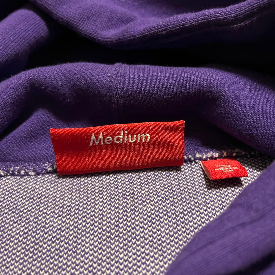 Supreme シュプリーム フーデッド ビッグロゴ パーカー キムタク着 紫