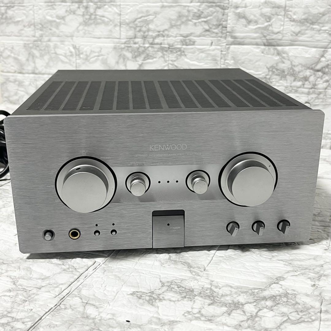 KENWOOD KAF-7002 プリメインアンプ リモコン付 ジャンク 現状品