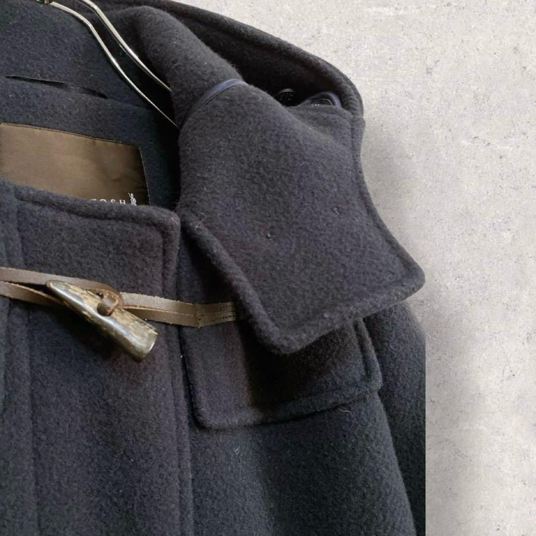 マッキントッシュ ◆ダッフルコート/ウール100%/ネイビー/厚手/1693