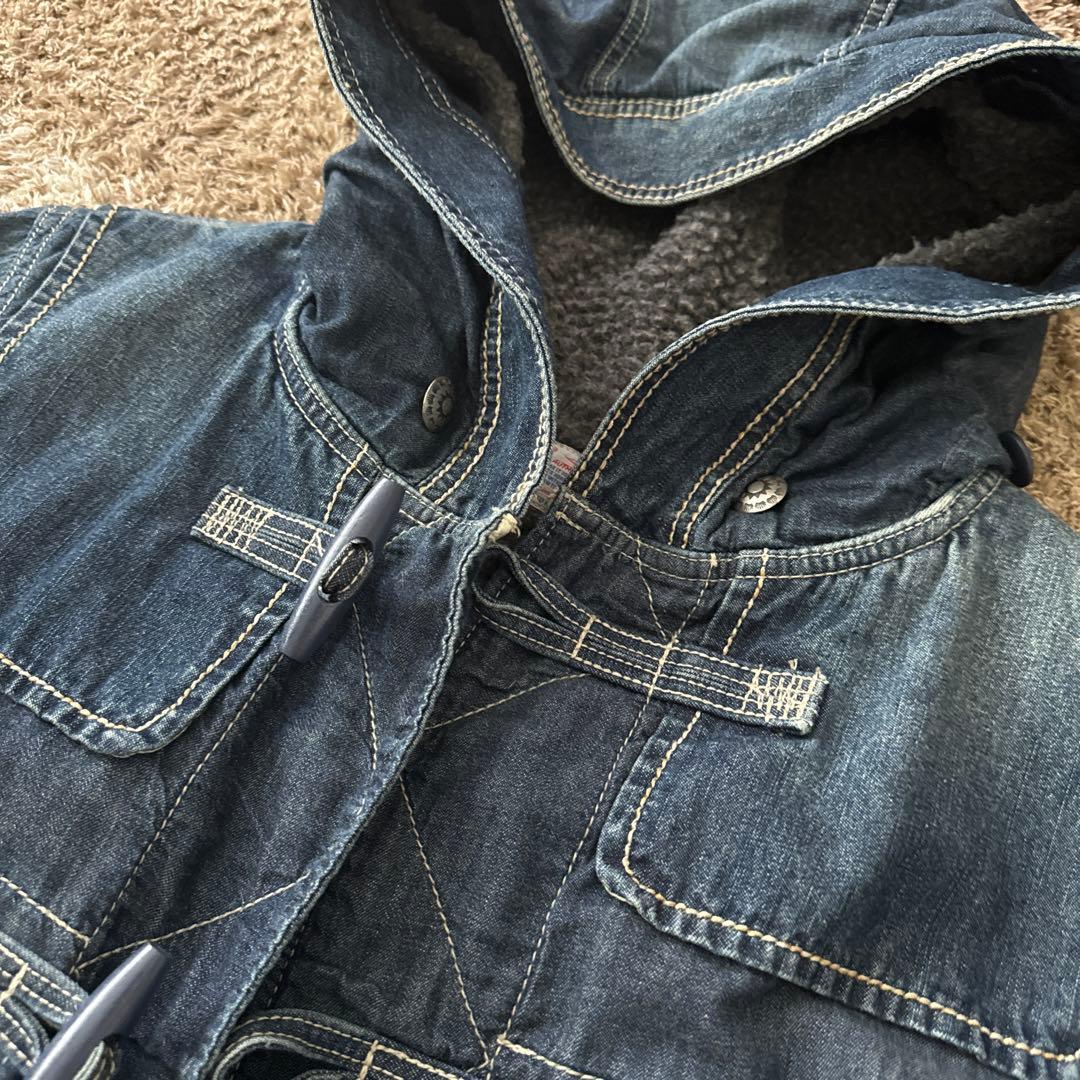 TOBILA ダッフルコート　デニム