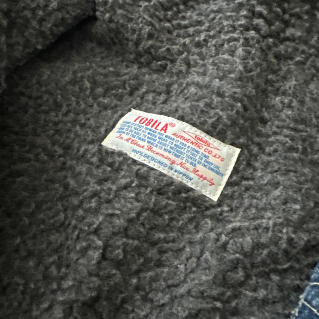 TOBILA ダッフルコート　デニム