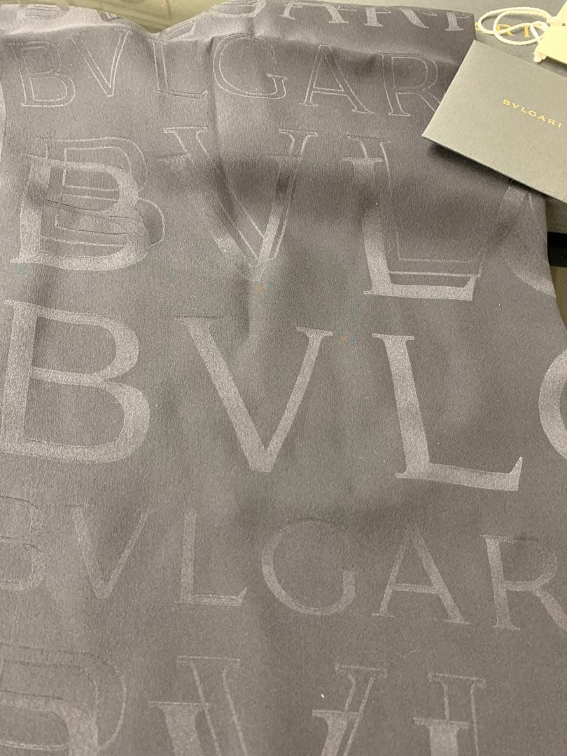 unisex　ＢＶＬＧＡＲＩストール　ブラック