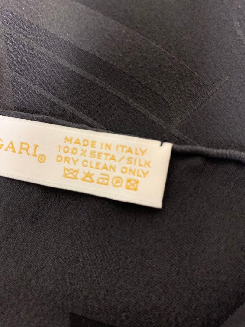 unisex　ＢＶＬＧＡＲＩストール　ブラック