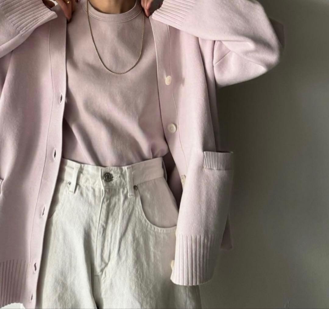 Noble W編みオーバーカーディガン