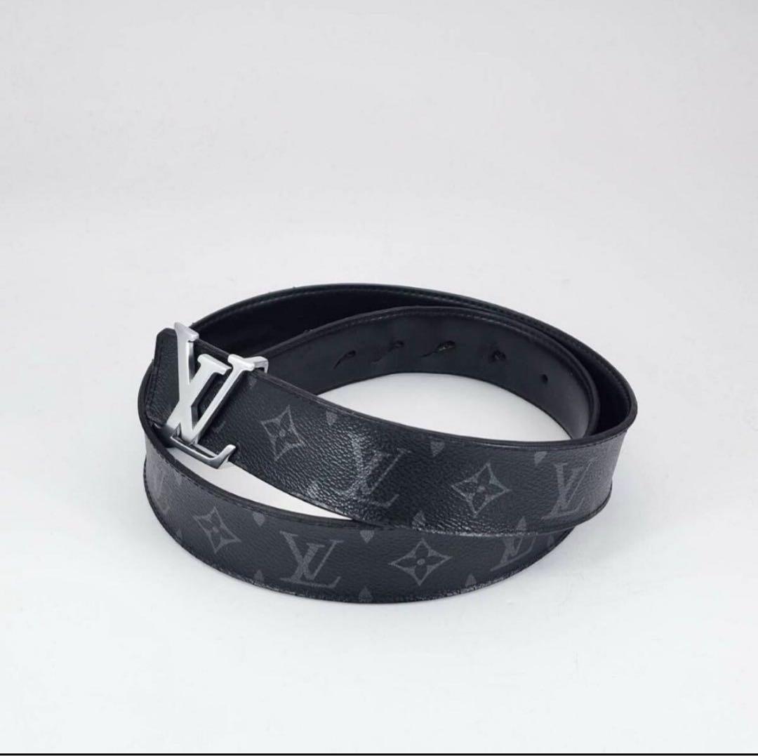 ルイヴィトン サンチュール LVイニシャル　モノグラム エクリプス 90サイズ