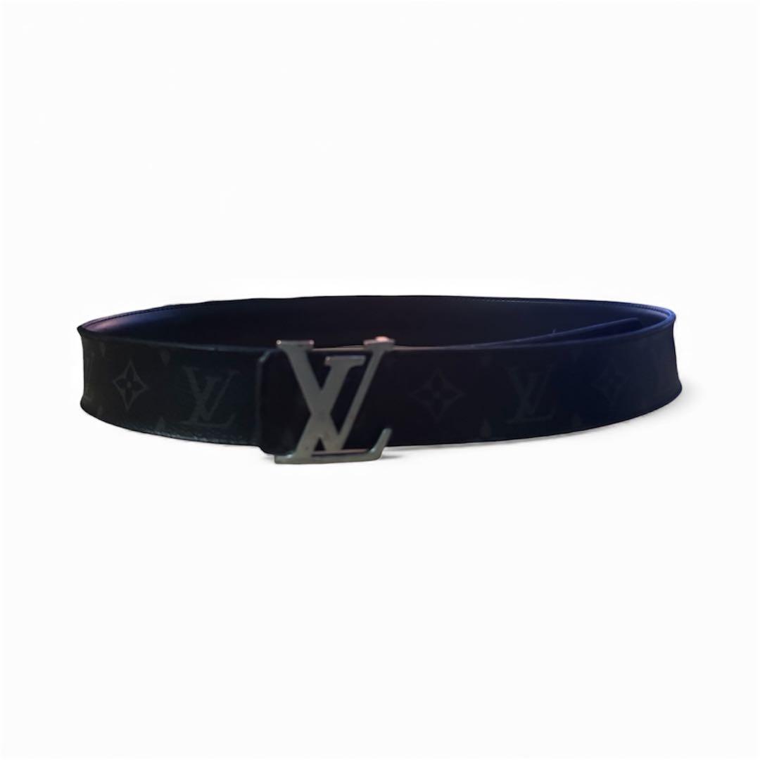 ルイヴィトン サンチュール LVイニシャル　モノグラム エクリプス 90サイズ