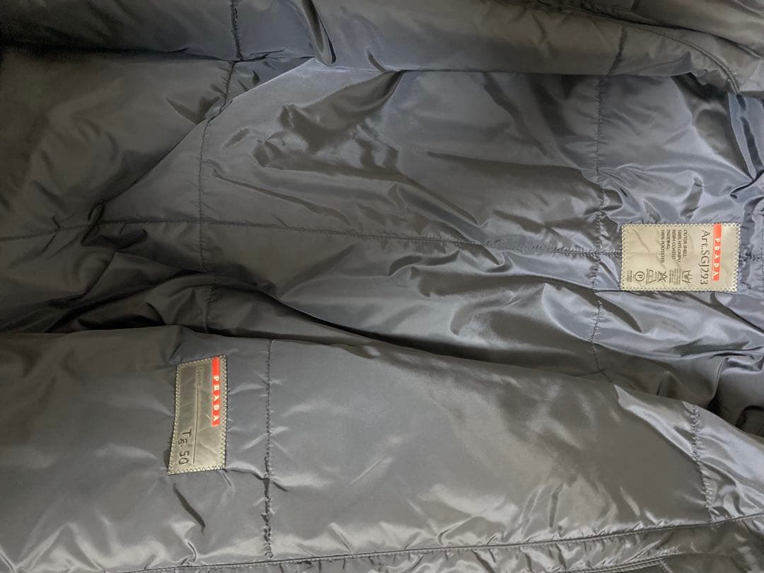 カ*ス様 PRADA SPORT SGJ293 ナイロンジャケット ネイビー